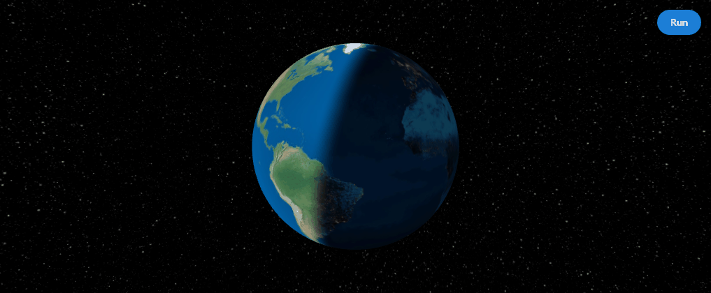 Day night cycle animation